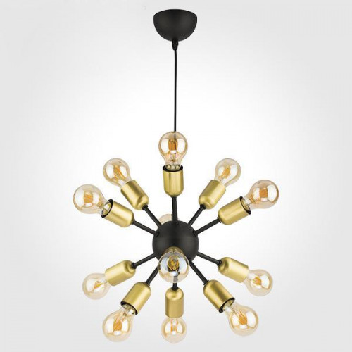 подвесная люстра tk lighting 1469 estrella black в Томске