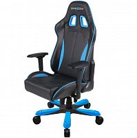 кресло геймерское dxracer king ks57 черно-синее в Томске