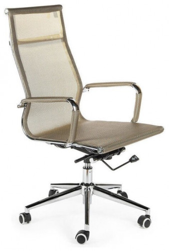кресло для руководителя norden chairs хельмут, обивка: текстиль, цвет: сетка бронзовая в Томске