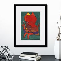 картина: figurine small fire devil, 1929г. в Томске