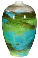 ваза настольная onyx coast turquoise в Томске