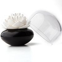 контейнер для хранения ватных палочек lotus черный-белый в Томске