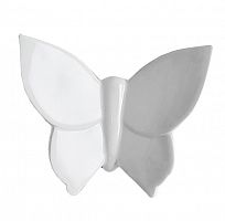 декоративная бабочка butterfly (белая) h14 (12*14*5) в Томске