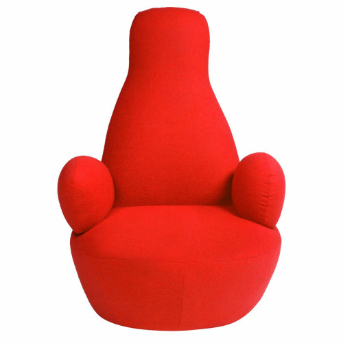 кресло bottle chair красное в Томске