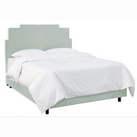 кровать двуспальная 180x200 зеленая paxton bed mint в Томске