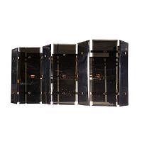 люстра colorgloss чёрная, золото в Томске