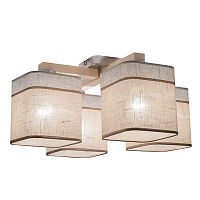 потолочная люстра tk lighting 1918 nadia white 4 в Томске