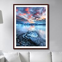 картина iceland coast 100х78,5 см в Томске