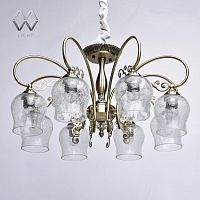 потолочная люстра mw-light моника 372011808 бронза в Томске