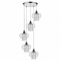 дизайнерская подвесная люстра spot light cordia 1192528 хром в Томске