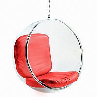 кресло bubble chair красное в Томске