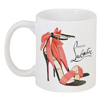 кружка с рисунком louboutin в Томске