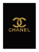 постер chanel gold а4 в Томске
