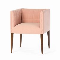 кресло penelope dining chair розовое в Томске