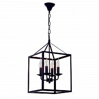 дизайнерская подвесная люстра spot light cage 9810404 черная в Томске