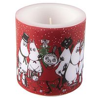 свеча большая moomin зимнее волшебство, 8 см в Томске
