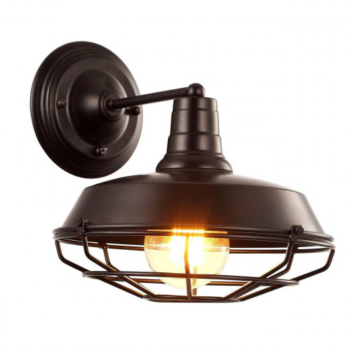 бра arte lamp ferrico a9183ap-1bk в Томске