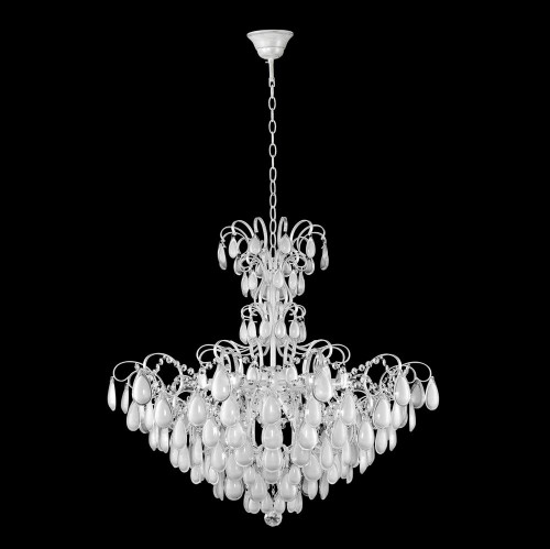 подвесная люстра crystal lux sevilia sp9 silver в Томске