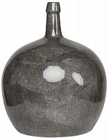 ваза настольная anaconda grey bottle wide в Томске