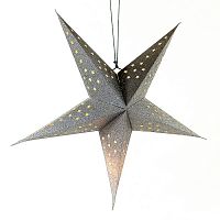 светильник подвесной 60 см с кабелем звезда серебряная star в Томске