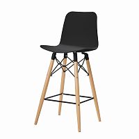 полубарный стул eiffel (eames style) черный в Томске