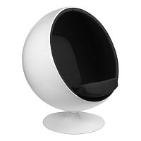 кресло eero aarnio style ball chair черное в Томске