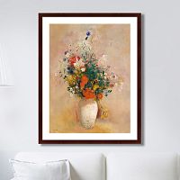 картина: vase of flowers, 1906г. в Томске