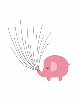постер pink elephant а4 в Томске