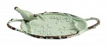 декоративное блюдо pewter dish зеленое в Томске