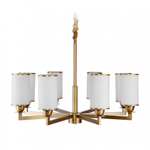 люстра brch9040-8 от delight collection белая/золото в Томске