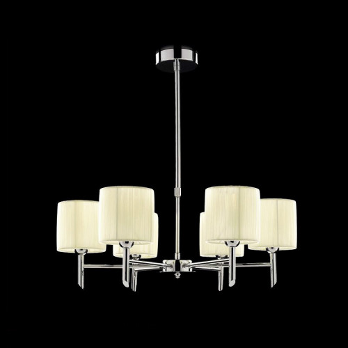 люстра mx92905-6a от illuminati хром/слоновая кость в Томске