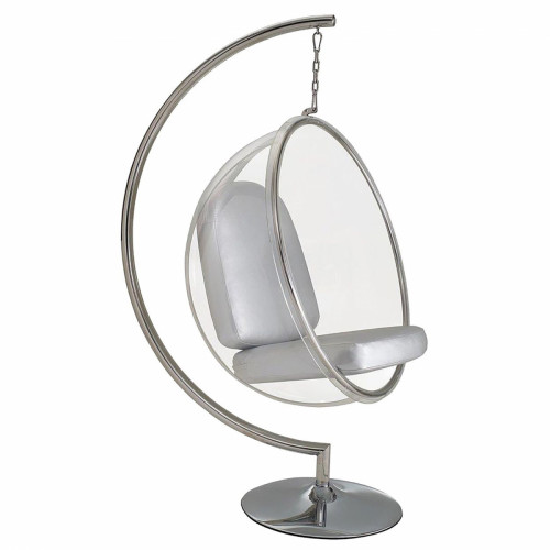 кресло bubble chair серебро в Томске