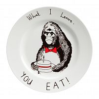 тарелка what i leave - you eat в Томске