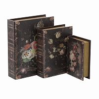 шкатулки-книги, набор 3 шт. мультиколор в Томске