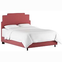 кровать двуспальная 180x200 розовая paxton bed dusty rose в Томске