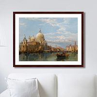 картина: santa maria della salute, venice, 1855г. в Томске