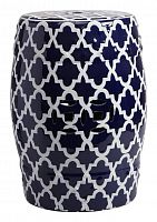 керамический столик-табурет istanbul stool dark blue в Томске