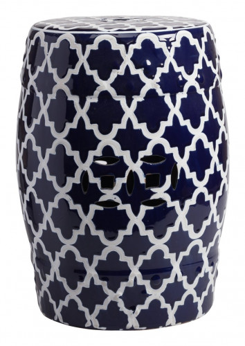 керамический столик-табурет istanbul stool dark blue в Томске