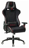 кресло игровое a4 bloody gc-400 черный/красный искусст.кожа/ткань в Томске