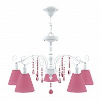 подвесная люстра lamp4you provence e4-05-wm-lmp-o-27-crl-e4-05-pk-dn в Томске