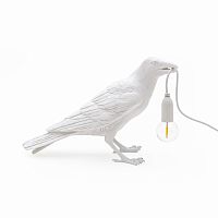 настольная лампа bird white waiting от seletti в Томске