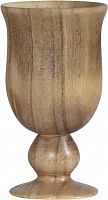 ваза кубок деревянная 13х22,5 см goblet в Томске