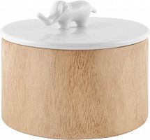 ваза настольная guard elephant wood small в Томске