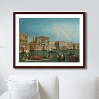 картина: venice, palazzo foscari and palazzo balbi, 1735г. в Томске