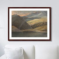 картина: view on lake maggiore at evening, 1781г. в Томске