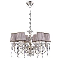 подвесная люстра crystal lux alegria sp6 silver-brown в Томске