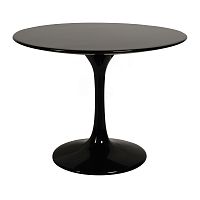 стол журнальный eero saarinen style tulip table черный в Томске