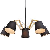 подвесная люстра arte lamp pinoccio a5700lm-5bk в Томске