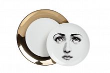 комплект тарелок пьеро форназетти golden faces в Томске