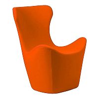 кресло papilio lounge chair оранжевое в Томске